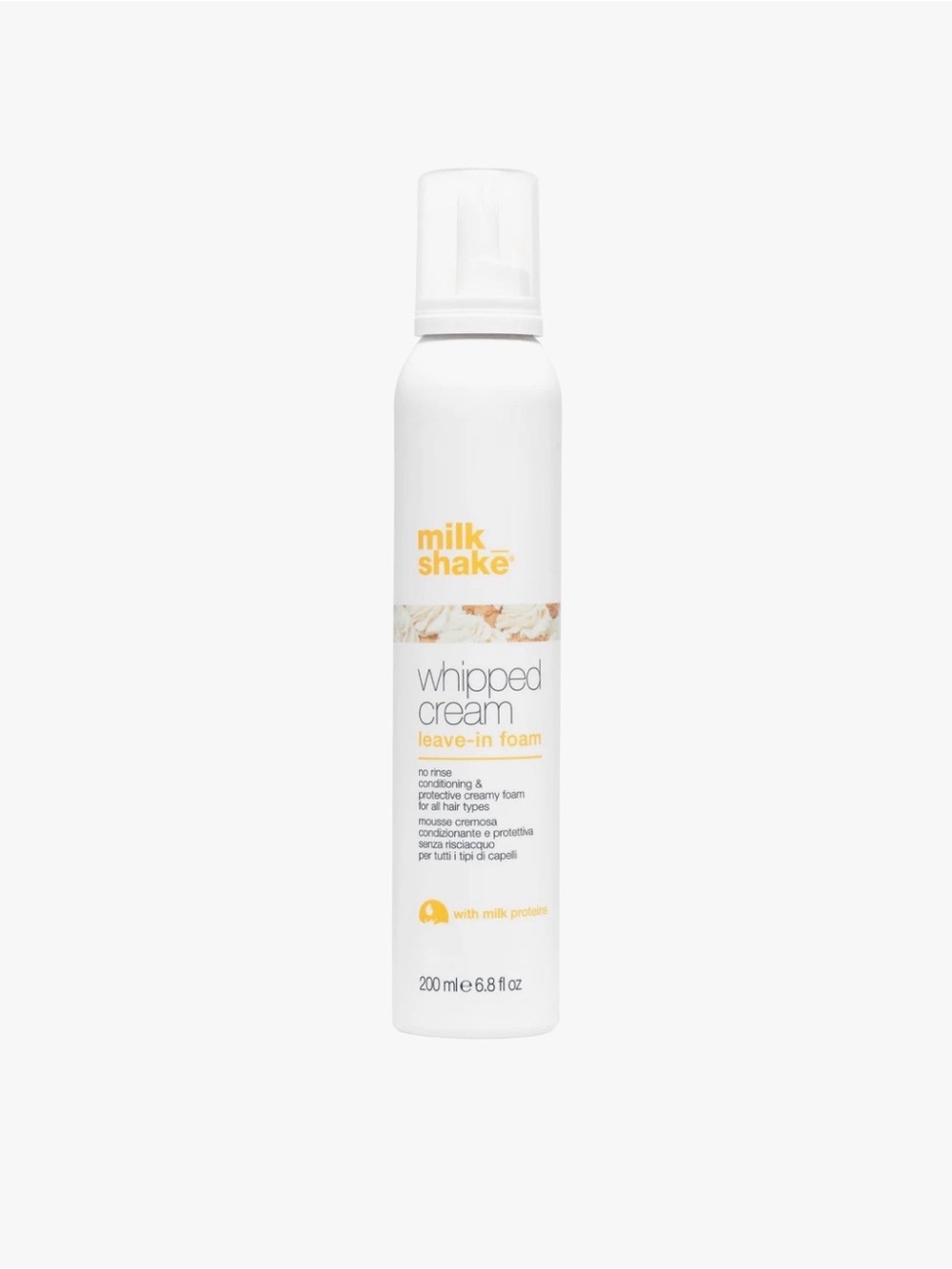 milk_shake Whipped Cream Leave-In Foam - White/Yellow